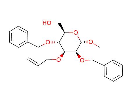 methyl 2,4-di-O-benzyl-3-O-allyl-α-D-mannopyranoside