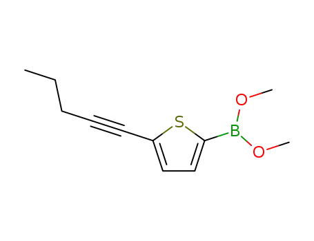 Boronic acid, [5-(1-pentynyl)-2-thienyl]-, dimethyl ester