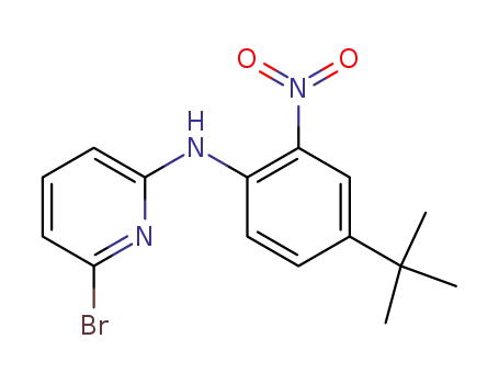 N-(2-bromo-6-pyridyl)-4-t-butyl-2-nitroaniline