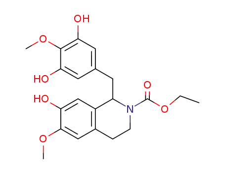 (±)-N-(ethoxycarbonyl)-5'-hydroxynorreticuline