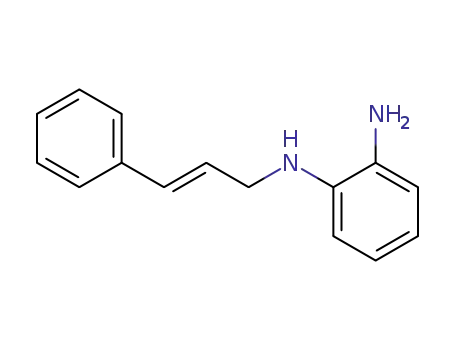 Molecular Structure of 130964-01-1 (N-(3-PHENYLPROP-2-ENYL)BENZENE-1,2-DIAMINE)