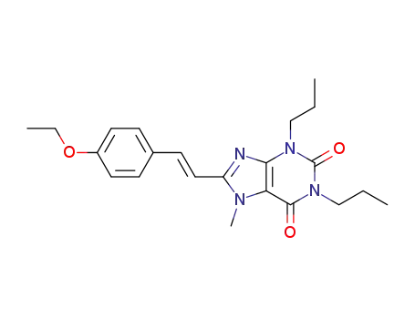 (E)-8-(4-Ethoxystyryl)-7-methyl-1,3-dipropylxanthine