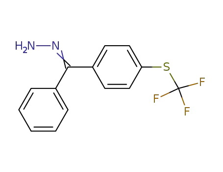 [1-Phenyl-1-(4-trifluoromethylsulfanyl-phenyl)-meth-(E)-ylidene]-hydrazine