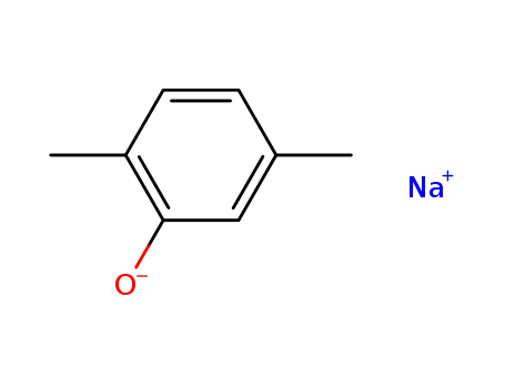 Molecular Structure of 38585-38-5 (Phenol, 2,5-dimethyl-, sodium salt)