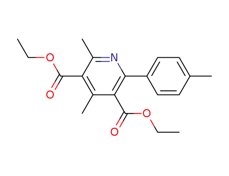diethyl 2-(4-methylphenyl)-4,6-dimethylpyridine-3,5-dicarboxylate