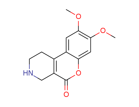 8,9-dimethoxy-1,2,3,4-tetrahydro-5H-chromeno[3,4-c]pyridin-5-one