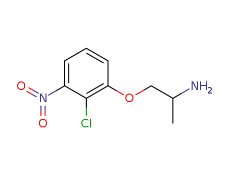 2-PROPANAMINE,1-(2-CHLORO-3-NITROPHENOXY)-