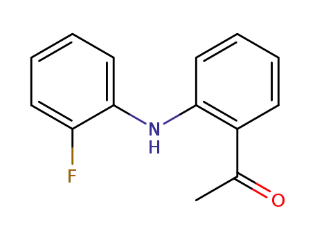 Ethanone, 1-[2-[(2-fluorophenyl)amino]phenyl]-