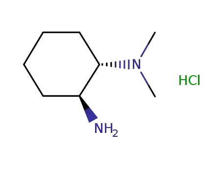 Molecular Structure of 1234860-01-5 (Trans-N1,N1-diMethylcyclohexane-1,2-diaMine-2HCl)