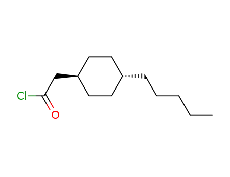 (trans-4-pentylcyclohexyl)acetyl chloride