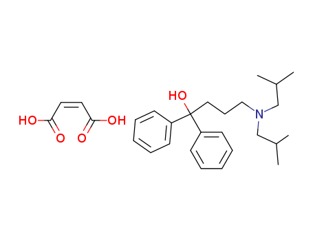 4-DIISOBUTYLAMINO-1,1-DIPHENYL-1-BUTANOL MALEATECAS