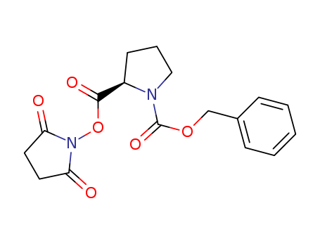 1,2-Pyrrolidinedicarboxylicacid, 2-(2,5-dioxo-1-pyrrolidinyl) 1-(phenylmethyl) ester, (2R)-