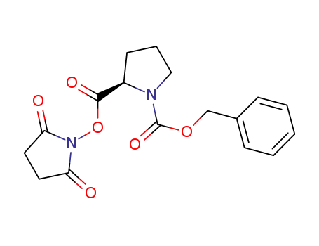 Molecular Structure of 104055-24-5 (Z-D-PRO-OSU)