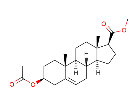 (3S,8S,9S,10R,13S,14S,17S)-3-Acetoxy-10,13-dimethyl-2,3,4,7,8,9,10,11,12,13,14,15,16,17-tetradecahydro-1H-cyclopenta[a]phenanthrene-17-carboxylic acid methyl ester