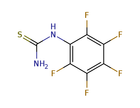 1-Pentafluorophenyl-2-thiourea