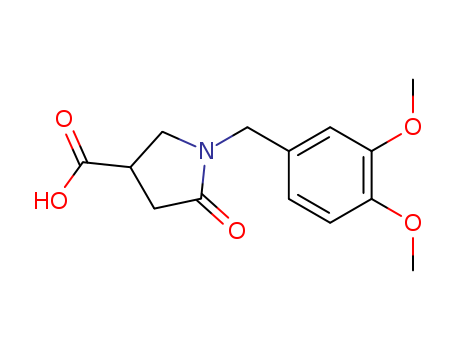 1-(3,4-Dimethoxy-benzyl)-5-oxo-pyrrolidine-3-carboxylic acid