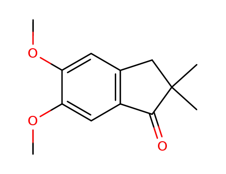 1H-Inden-1-one, 2,3-dihydro-5,6-dimethoxy-2,2-dimethyl-