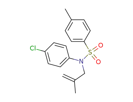 Benzenesulfonamide,
N-(4-chlorophenyl)-4-methyl-N-(2-methyl-2-propenyl)-