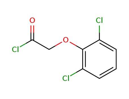 Molecular Structure of 20143-46-8 (Acetyl chloride, (2,6-dichlorophenoxy)-)