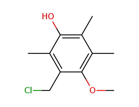 3-chloromethyl-4-methoxy-2,5,6-trimethyl-phenol