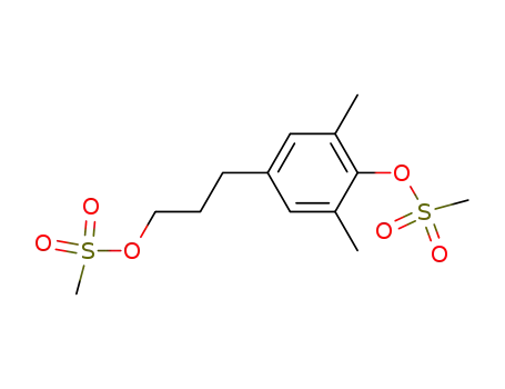 3-(3,5-dimethyl-4-hydroxyphenyl)propanol bismesylate