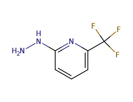 Molecular Structure of 94239-06-2 (2-HYDRAZINO-6-(TRIFLUOROMETHYL)PYRIDINE)