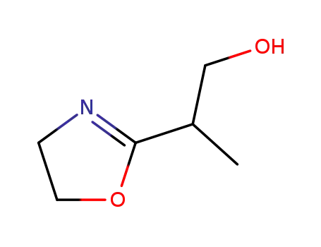Molecular Structure of 13670-31-0 (2-(1-(HYDROXYMETHYL)ETHYL)-OXAZOLINE&)