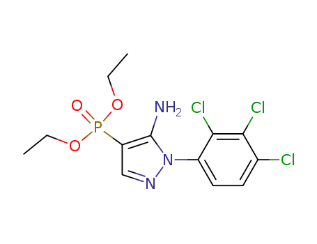 5-amino-4-diethylphosphono-1-(2,3,4-trichlorophenyl)-pyrazole