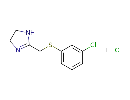 2-(3-chloro-2-methylphenyl-thiomethyl)-2-imidazoline hydrochloride