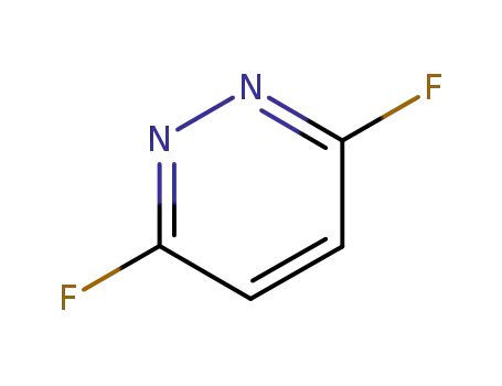 Molecular Structure of 33097-39-1 (3,6-difluoropyridazine)