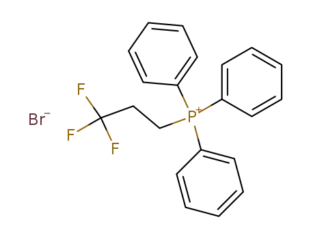 Molecular Structure of 126434-36-4 (3,3,3-Trifluoropropyltriphenylphosphonium bromide)