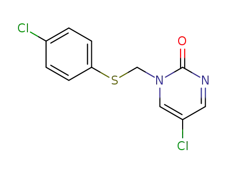 5-chloro-1-(4-chlophenylsulfenyl)methyl-2(1H)-pyrimidinone