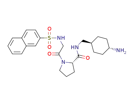 trans-4-Aminocyclohexylmethyl N-(2-naphthylsulfonyl)glycyl-L-proline amide