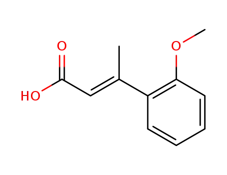 3-(2-methoxy-phenyl)-<i>trans</i>-crotonic acid