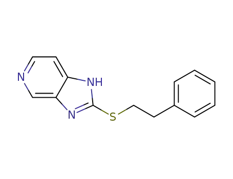 2-[(2-Phenylethyl)thio]-1H-imidazo[4,5-c]pyridine