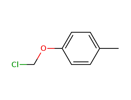 Molecular Structure of 35657-07-9 (Benzene, 1-(chloromethoxy)-4-methyl-)