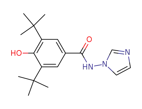 1-(4-hydroxy-3,5-di-tert.-butylbenzoylamino)imidazole
