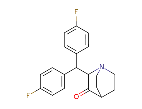 2-(bis(4-fluorophenyl)methyl)quinuclidin-3-one