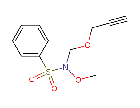 N-methoxy-N-propargyloxymethylbenzenesulfonamide