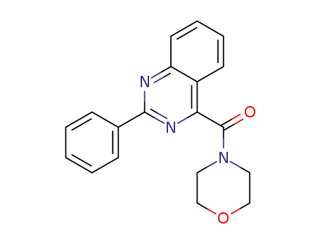 Morpholine, 4-[(2-phenyl-4-quinazolinyl)carbonyl]-