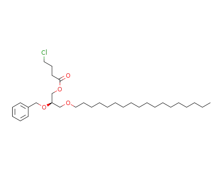 (R)-2-O-benzyl-1-O-(4-chlorobutyryl)-3-O-octadecylglycerine