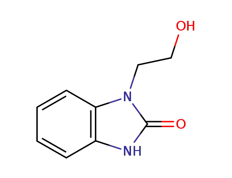 Molecular Structure of 63388-01-2 (1-(2-Chloroethyl)-2,3-dihydrobenzimidazol-2-one)