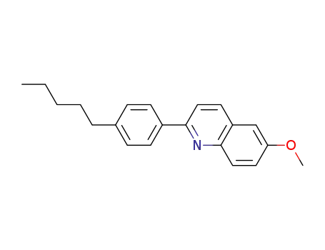 2-(4-pentylphenyl)-6-methoxyquinoline