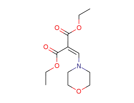 Molecular Structure of 62648-61-7 (diethyl (morpholin-4-ylmethylidene)propanedioate)