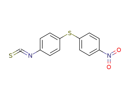 Molecular Structure of 19822-35-6 (4-ISOTHIOCYANATO-4'-NITRODIPHENYL SULFIDE)