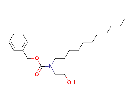 Molecular Structure of 91526-60-2 (Carbamic acid, (2-hydroxyethyl)undecyl-, phenylmethyl ester)