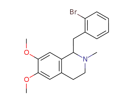 1-(2-bromobenzyl)-N-methyl-6,7-dimethoxy-1,2,3,4-tetrahydroisoquinoline