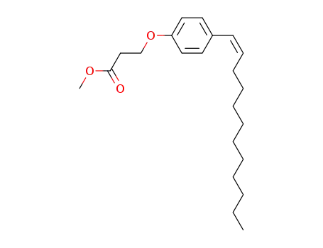 Propanoic acid, 3-[4-(1-dodecenyl)phenoxy]-, methyl ester, (Z)-