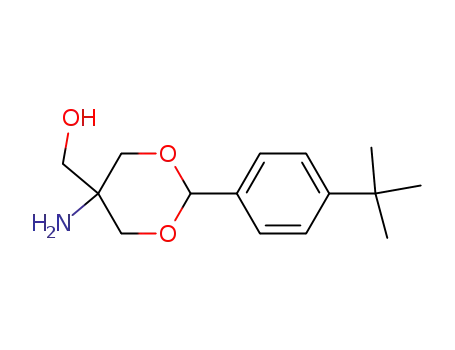 1,3-Dioxane-5-methanol, 5-amino-2-[4-(1,1-dimethylethyl)phenyl]-