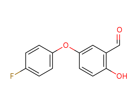 Benzaldehyde, 5-(4-fluorophenoxy)-2-hydroxy-